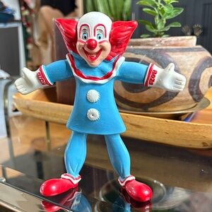 Vintage Bozo Clown Bendable